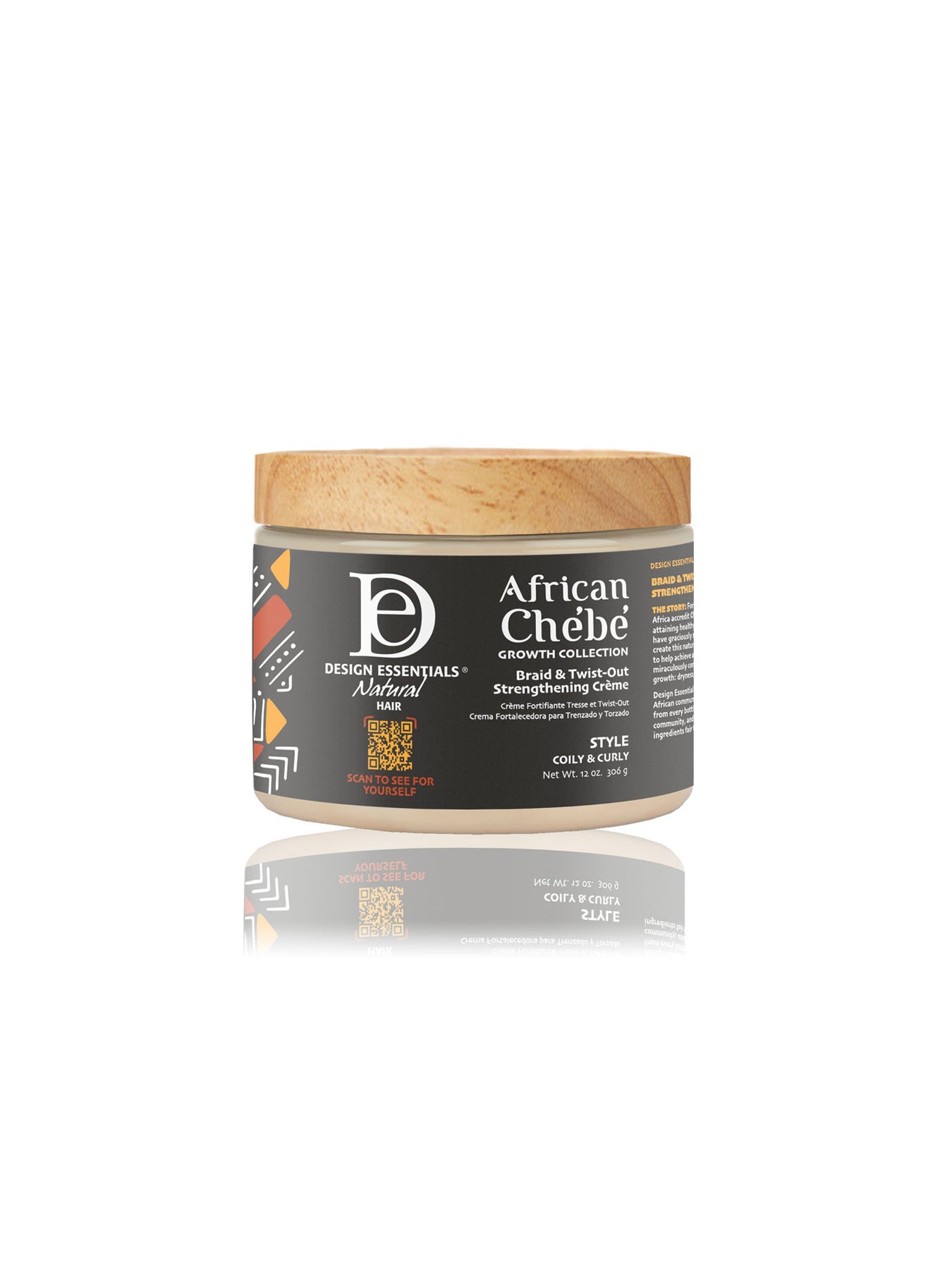 African Chebe Braid & Twist Out Strengthening Crème
