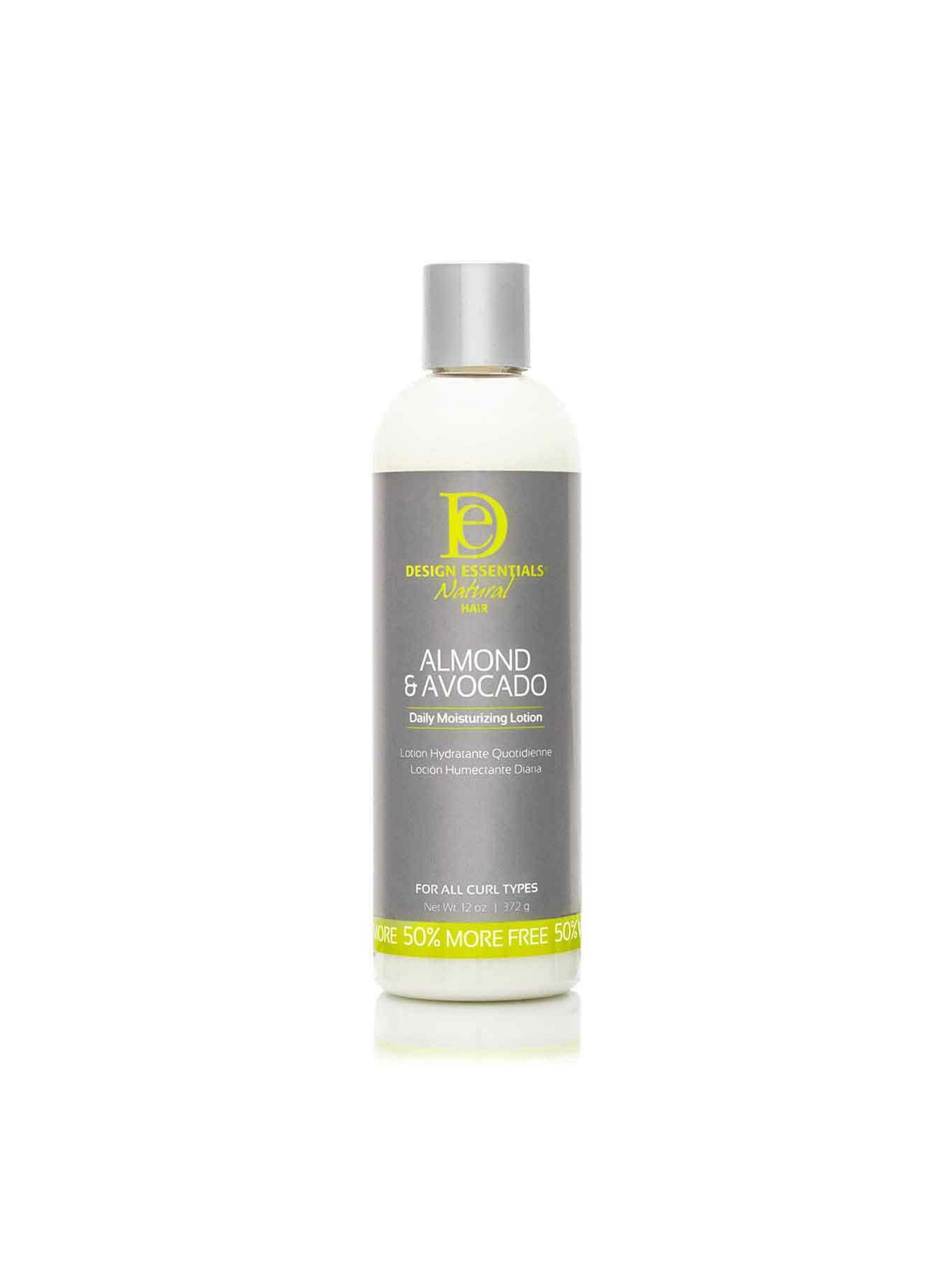 Design Essentials Almond & Avocado Daily Moisturising Lotion