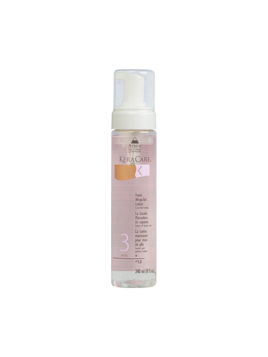 KeraCare Foam Wrap Set Lotion Extra Hold