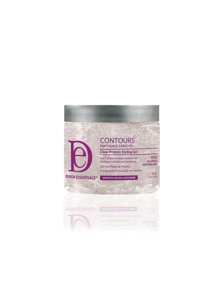 Design Essentials Contours Panthenol Enriched Clear Protein Styling Gel