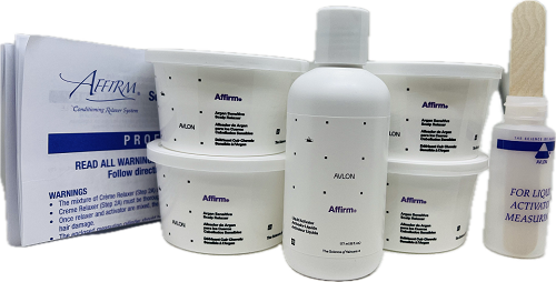 Affirm Conditioning Relaxer System Sensitive Scalp Cream Relaxer Kit - 4-20 Pack